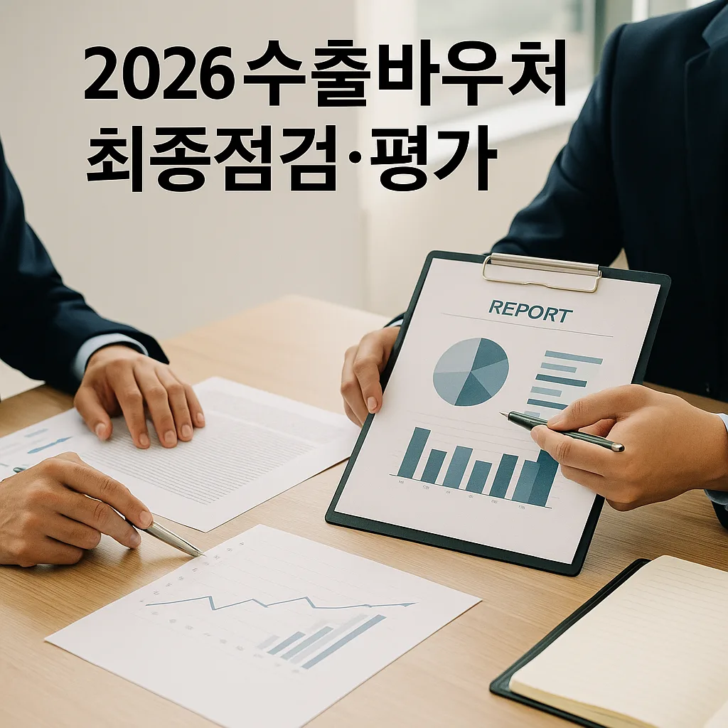 2026 수출바우처 최종 점검 평가