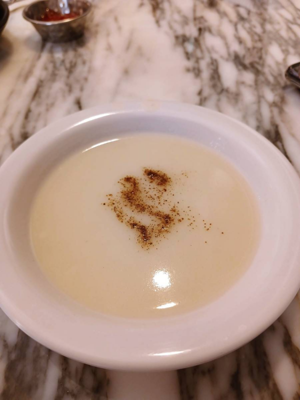 경양식당 따뜻한 스프