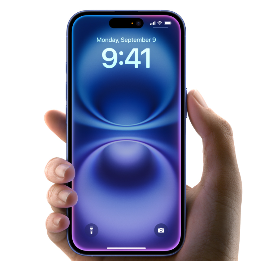 아이폰 16 플러스 디스플레이 사진