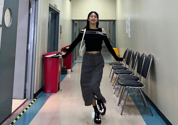 여자아이들 미연 사복