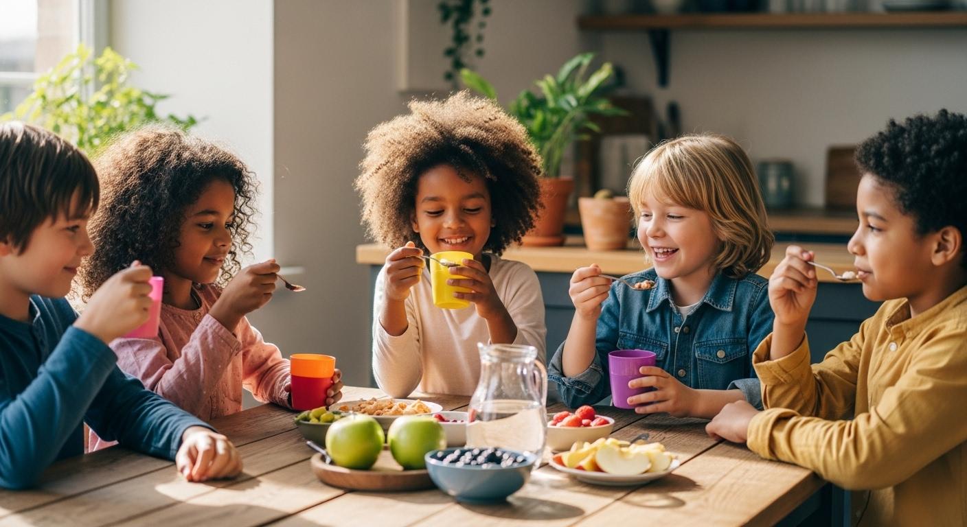 어린이영양제섭취시간