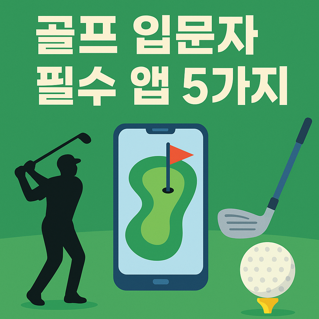 골프 입문자 필수 앱
