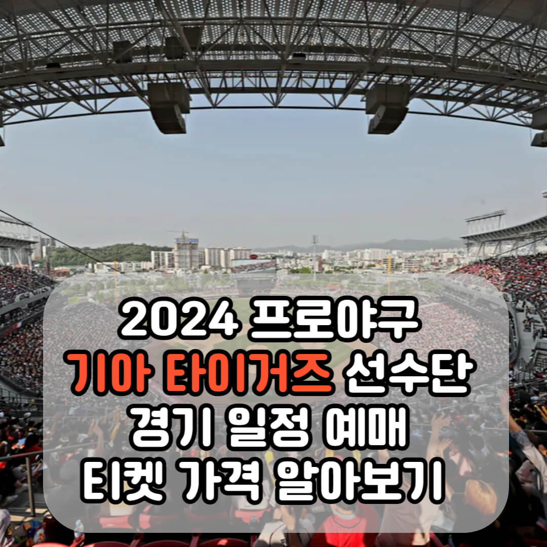 2024 기아타이거즈 시즌 정보