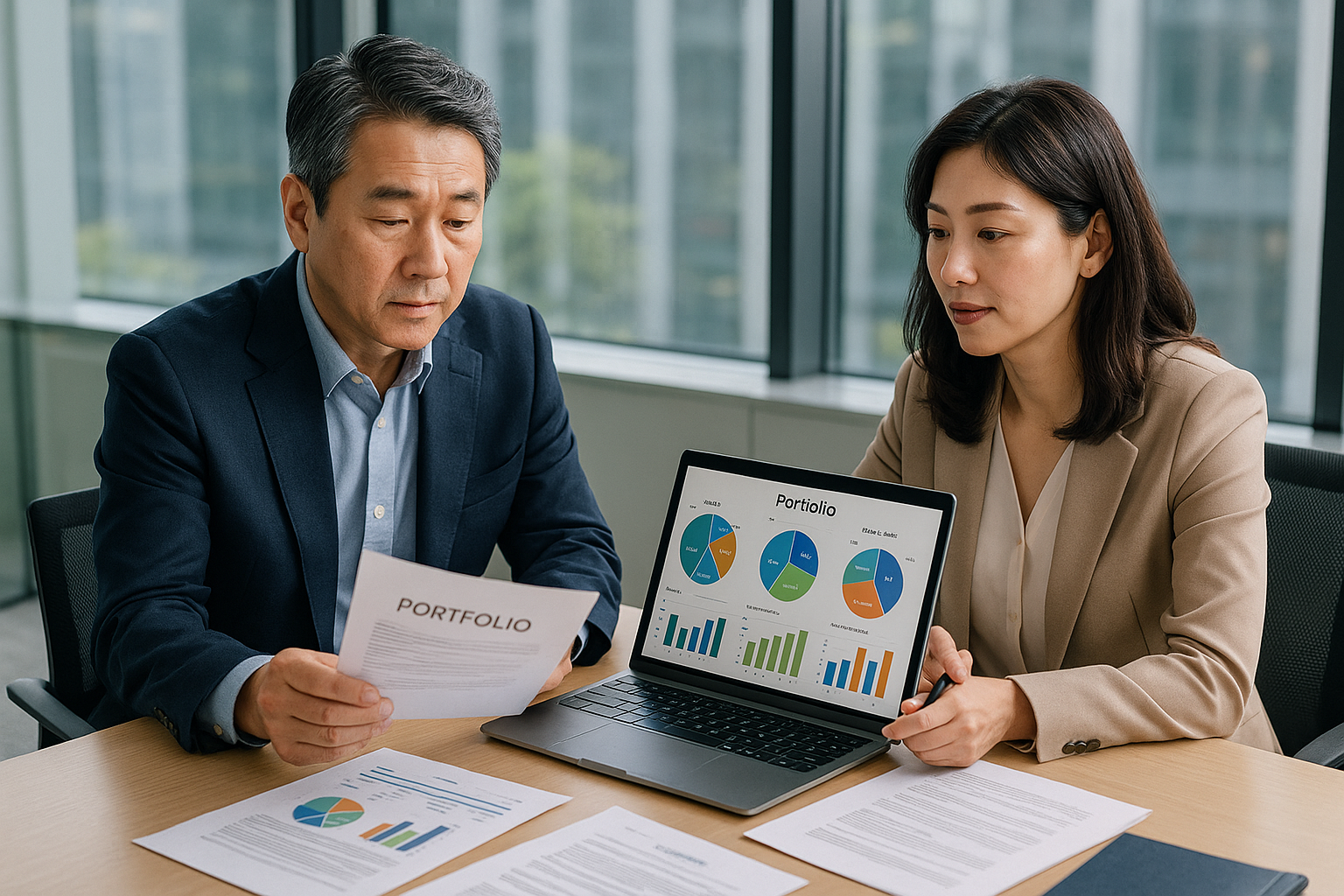 포트폴리오 구성 미팅