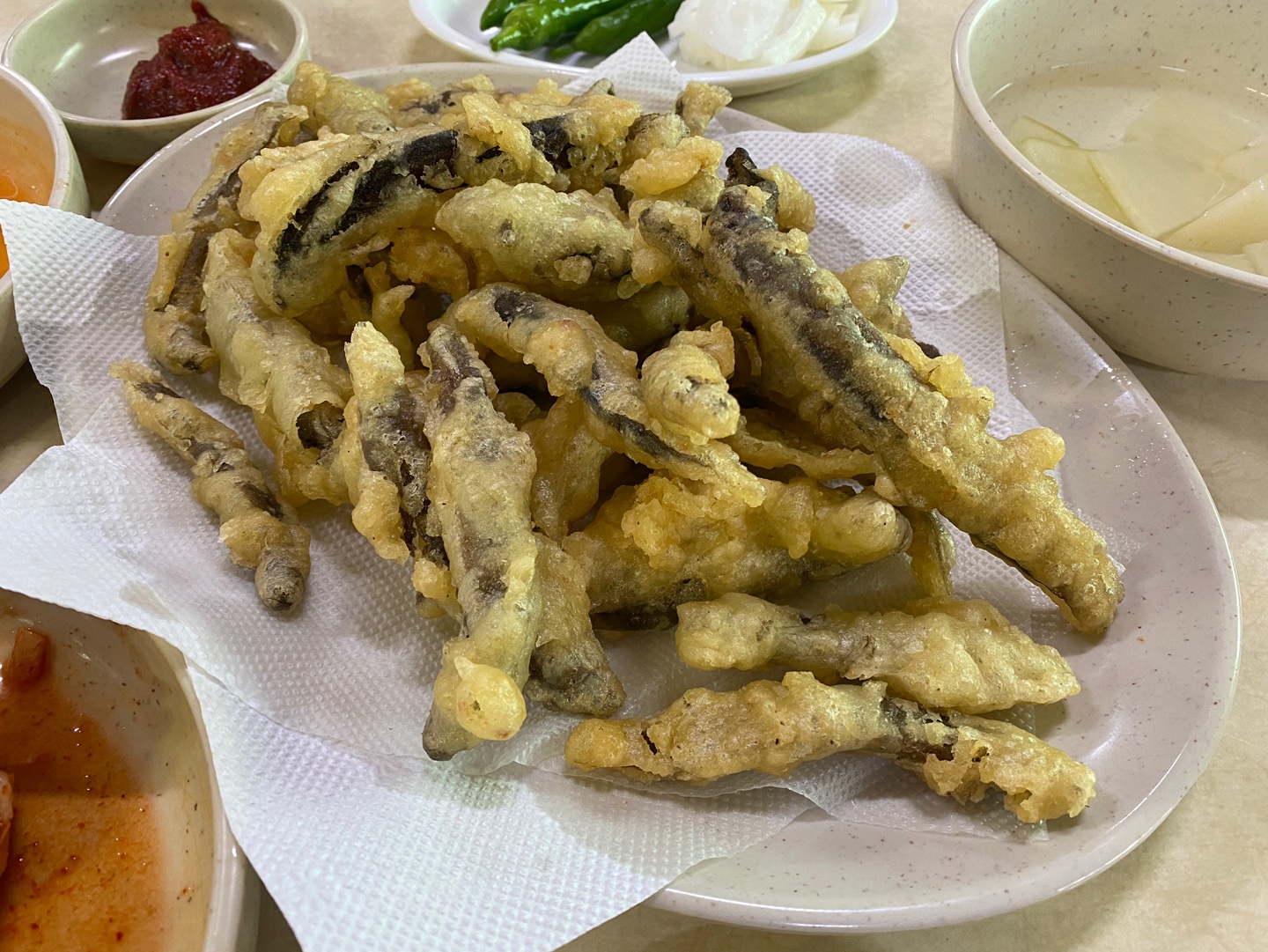 풍전뚝집-미꾸라지튀김