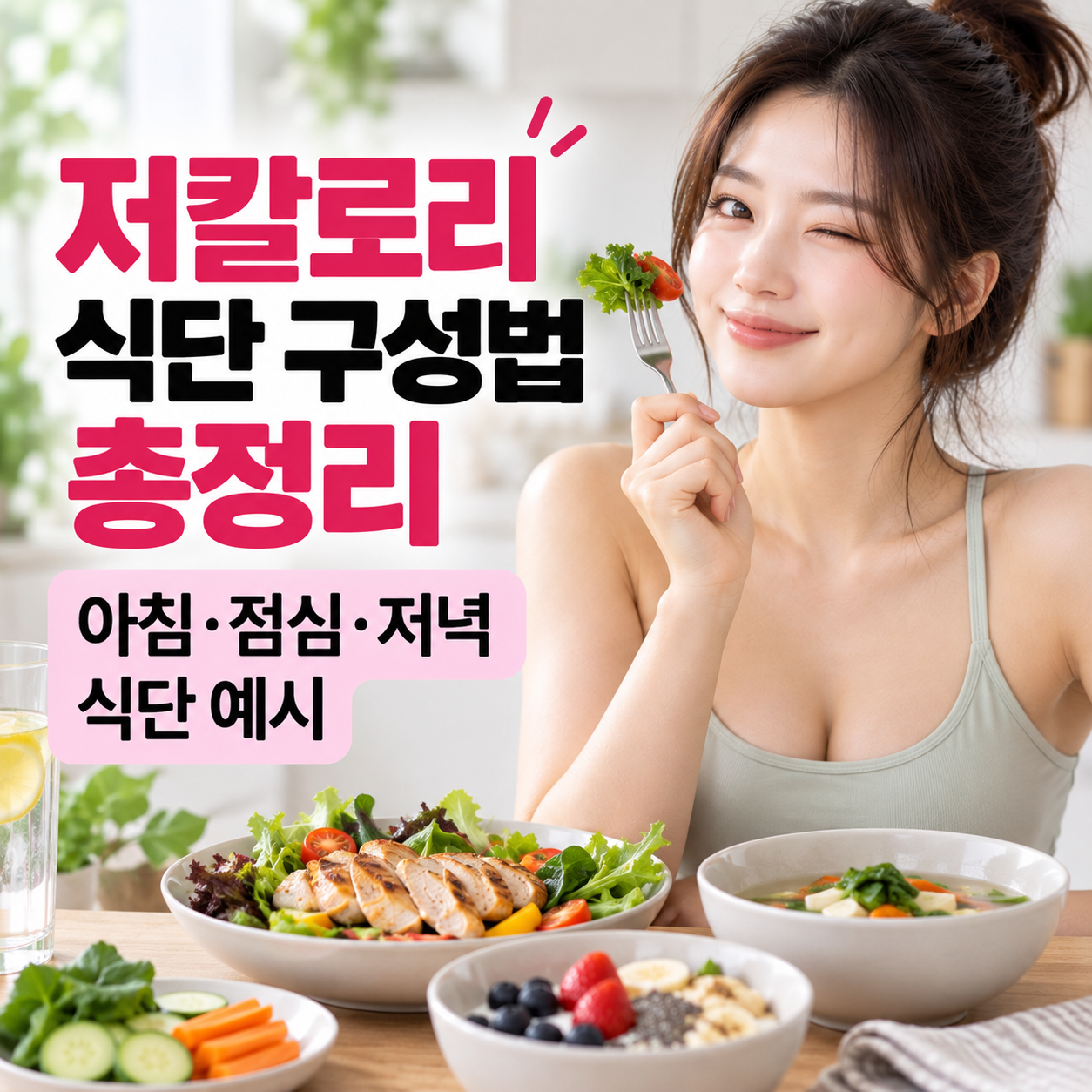 저칼로리 식단 구성법