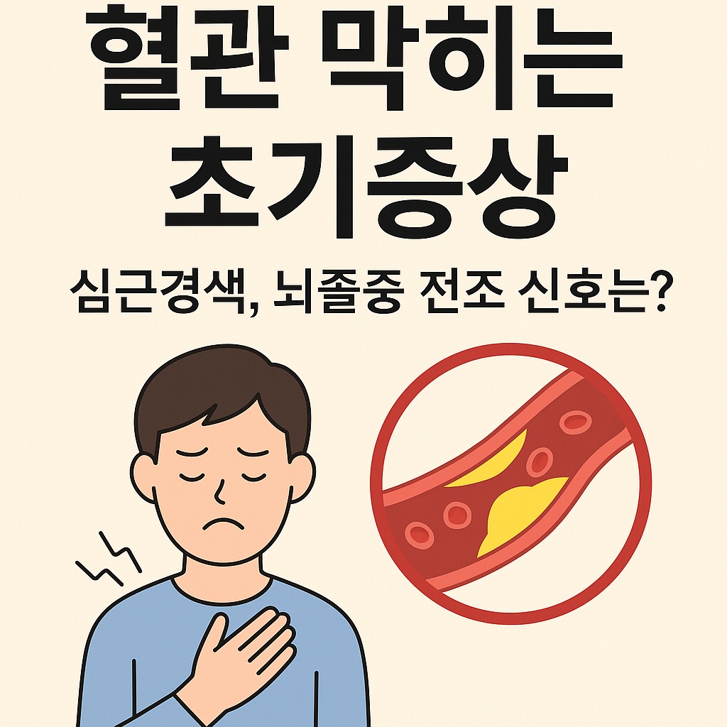 혈관 막히는 초기증상 썸네일 이미지