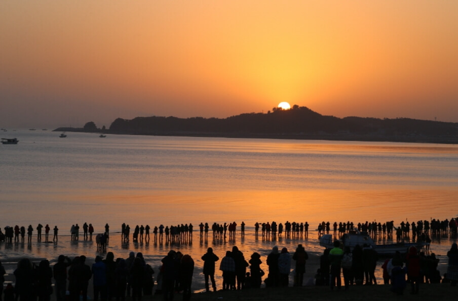 왜목마을 해넘이 해맞이 사진