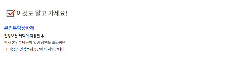 재난적 의료비 지원 제도