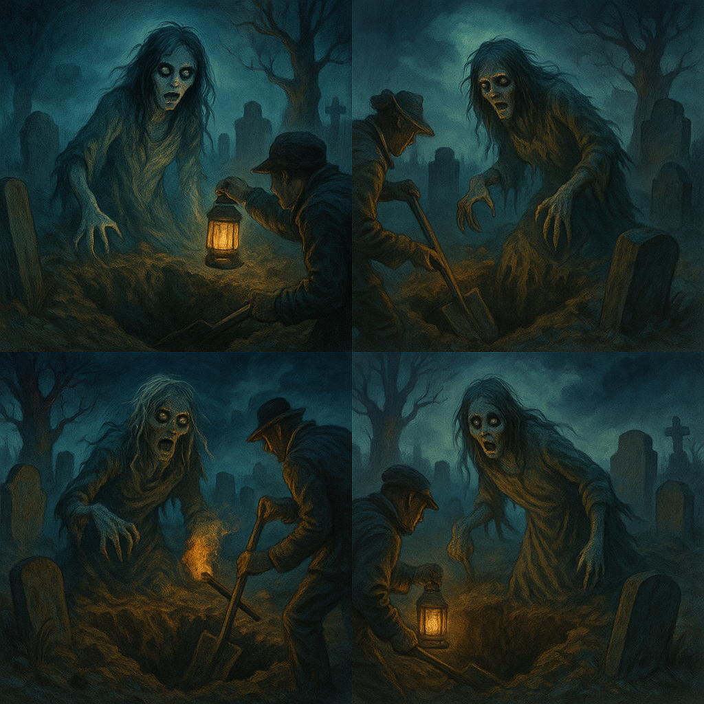 파묘 포스터의 느낌 사진