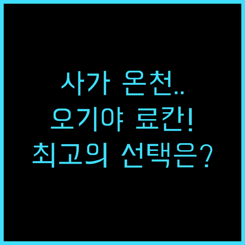 Oogiya Ryokan 사가 후루유..