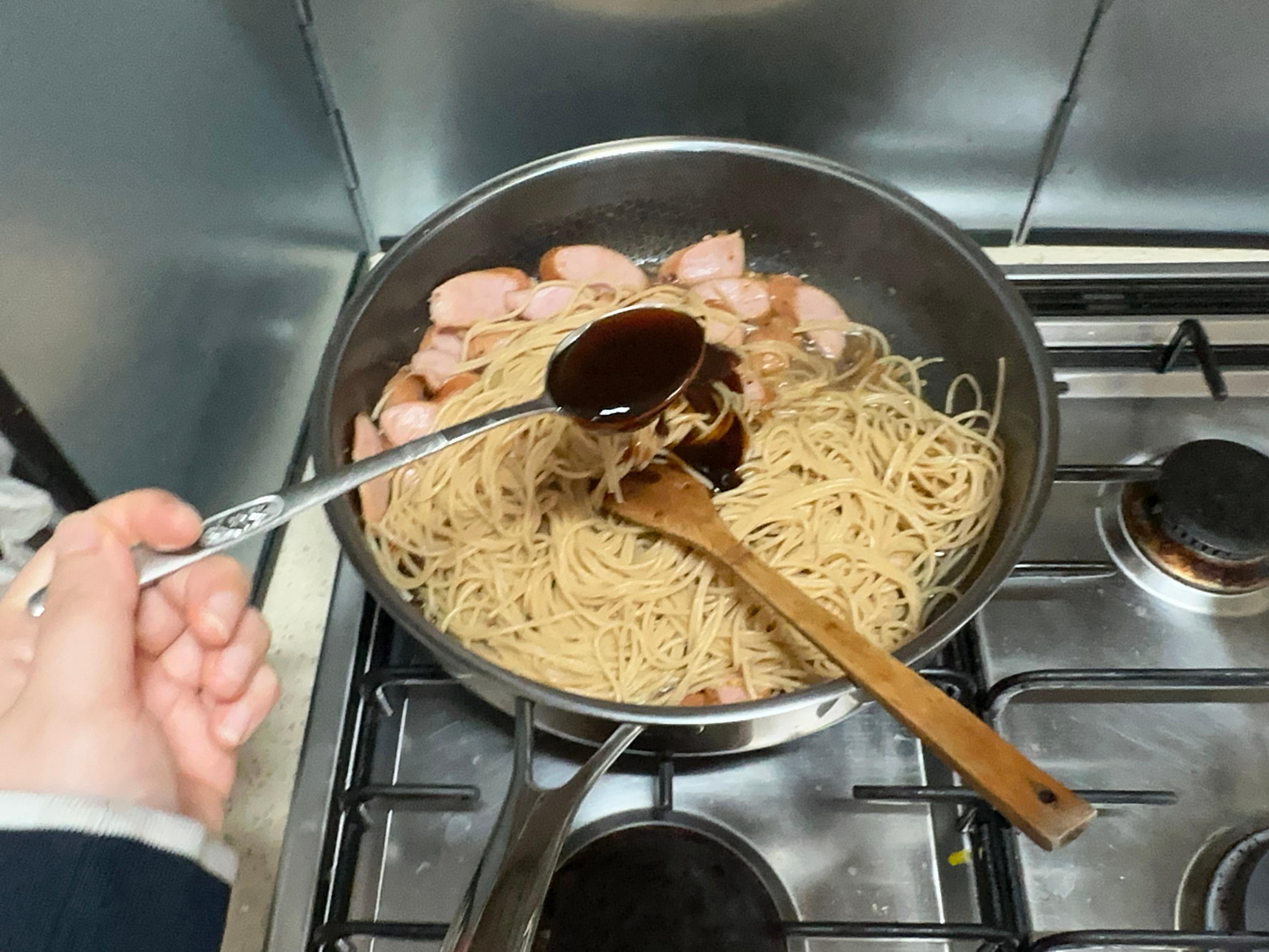 면 넣기