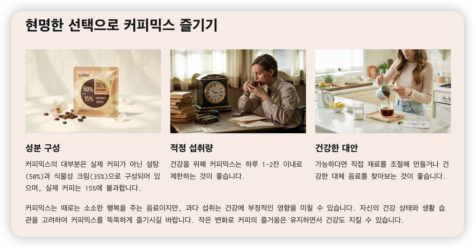 커피믹스-현명하게-즐기기