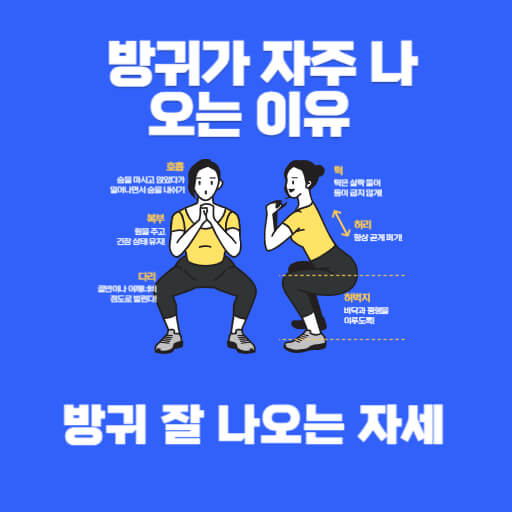 방귀가 자주 나오는 이유
