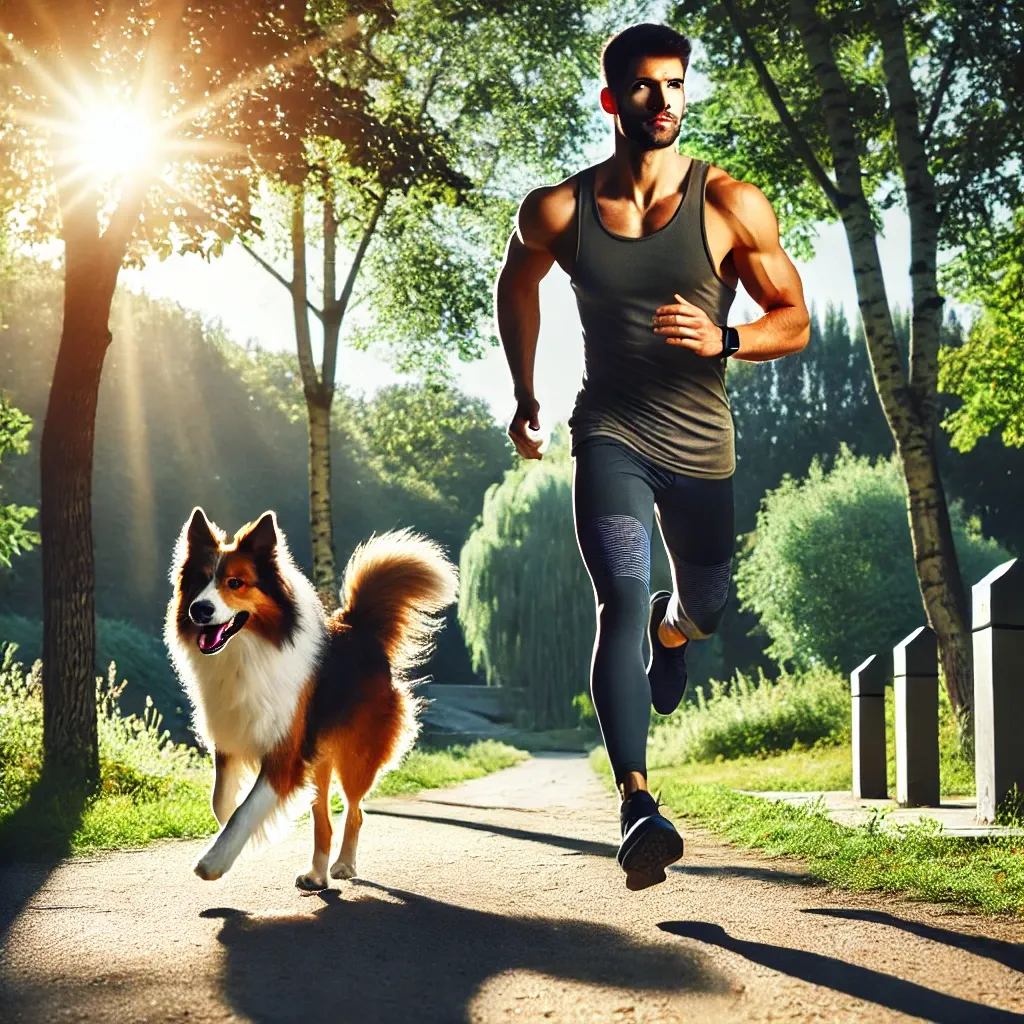 강아지와 함께 운동하며 건강 챙기기!
