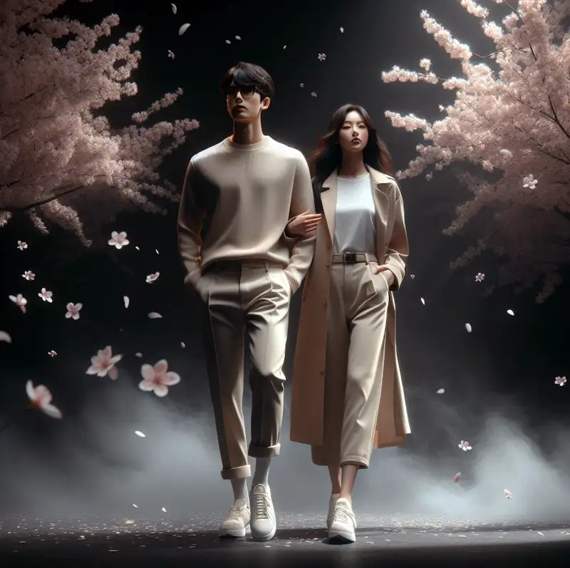 4월-가볼만한곳-제주도-벚꽃-명소를-산책하는-커플의-모습