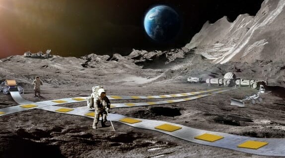 달 열차 건설 계획