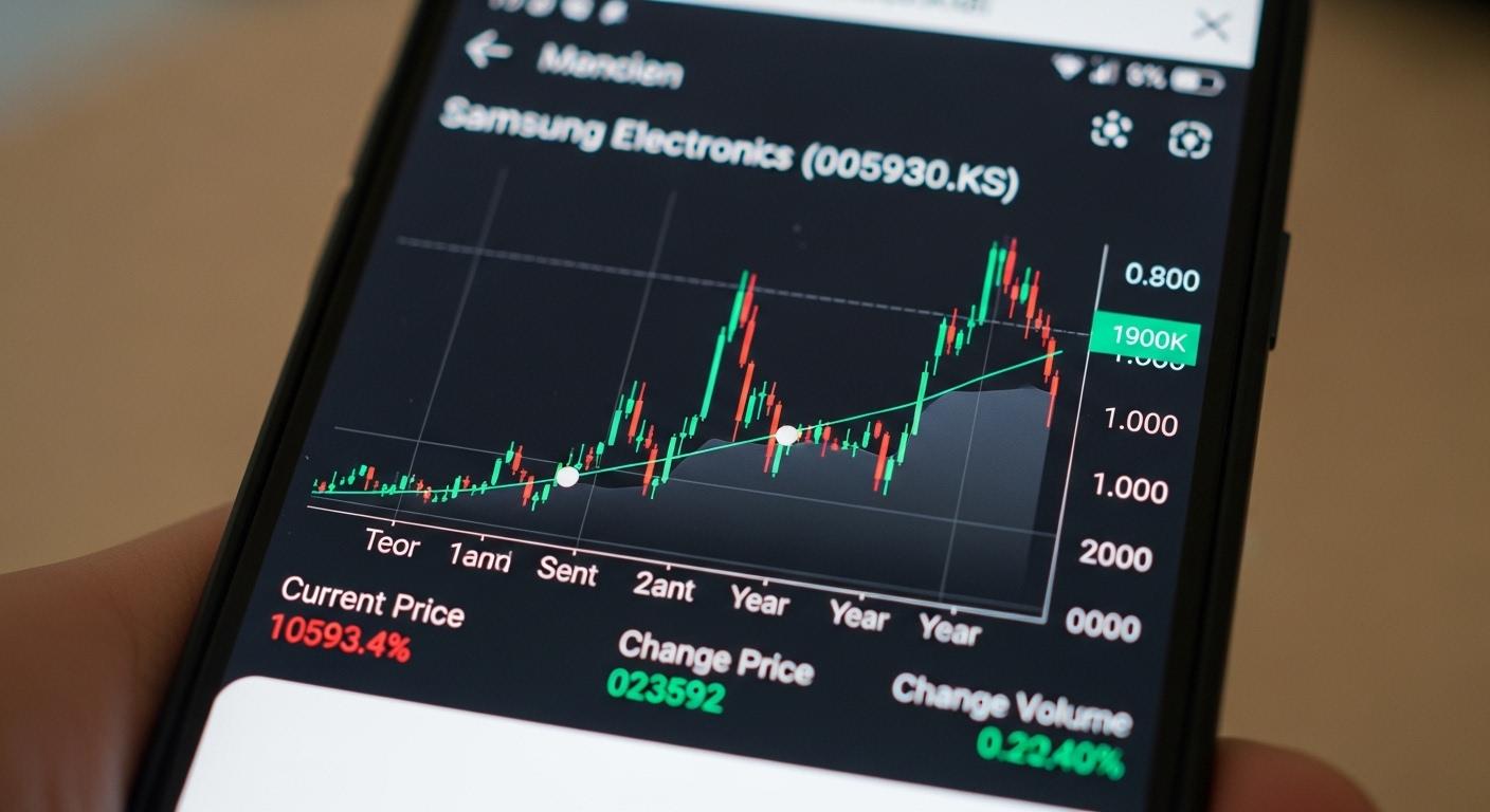 삼성전자 주가 추이