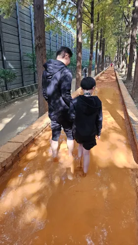 부산 화명동 맨발걷기