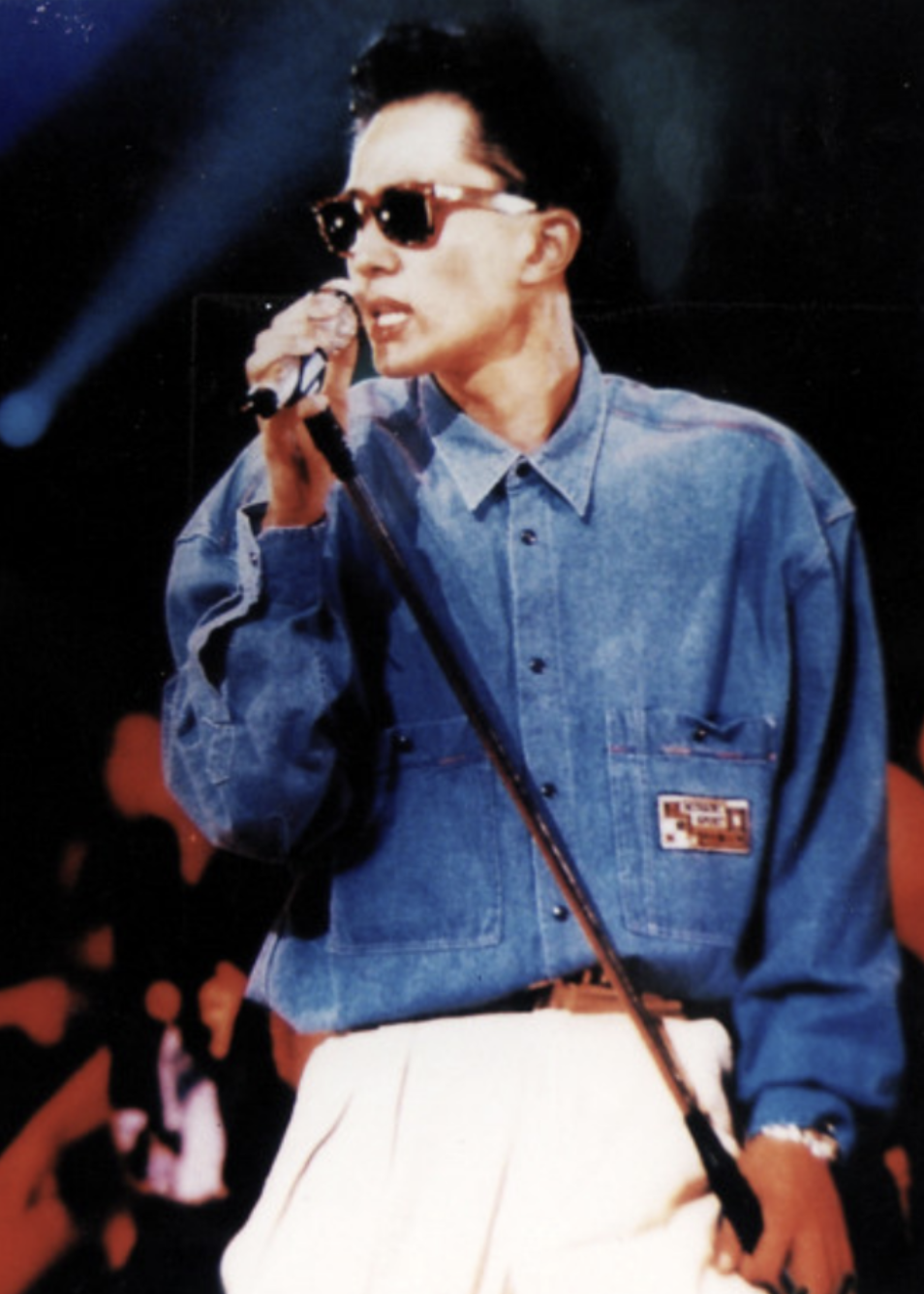 심신 가수 무대