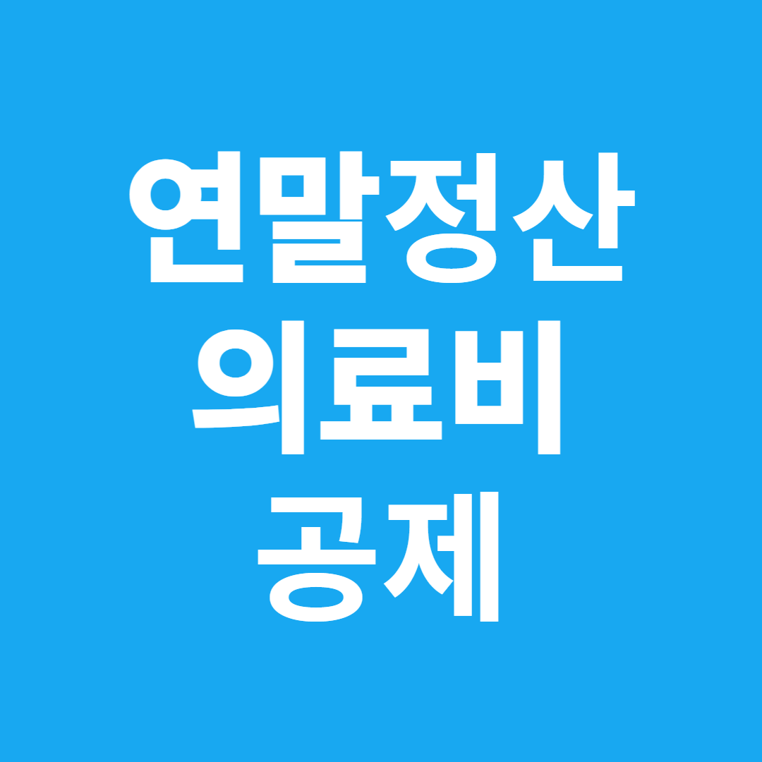 의료비 공제