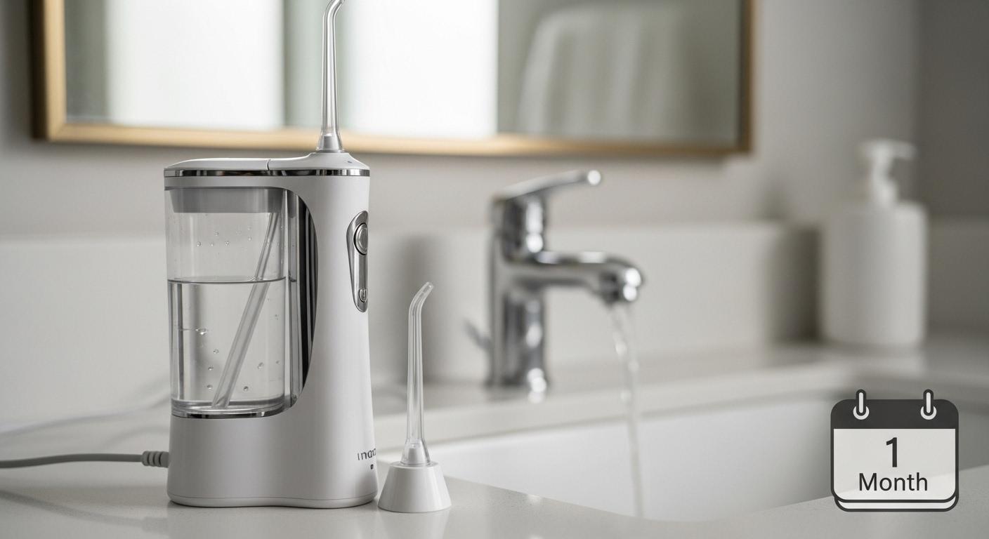 약한 수압 구강세정기 1달 사용 후기