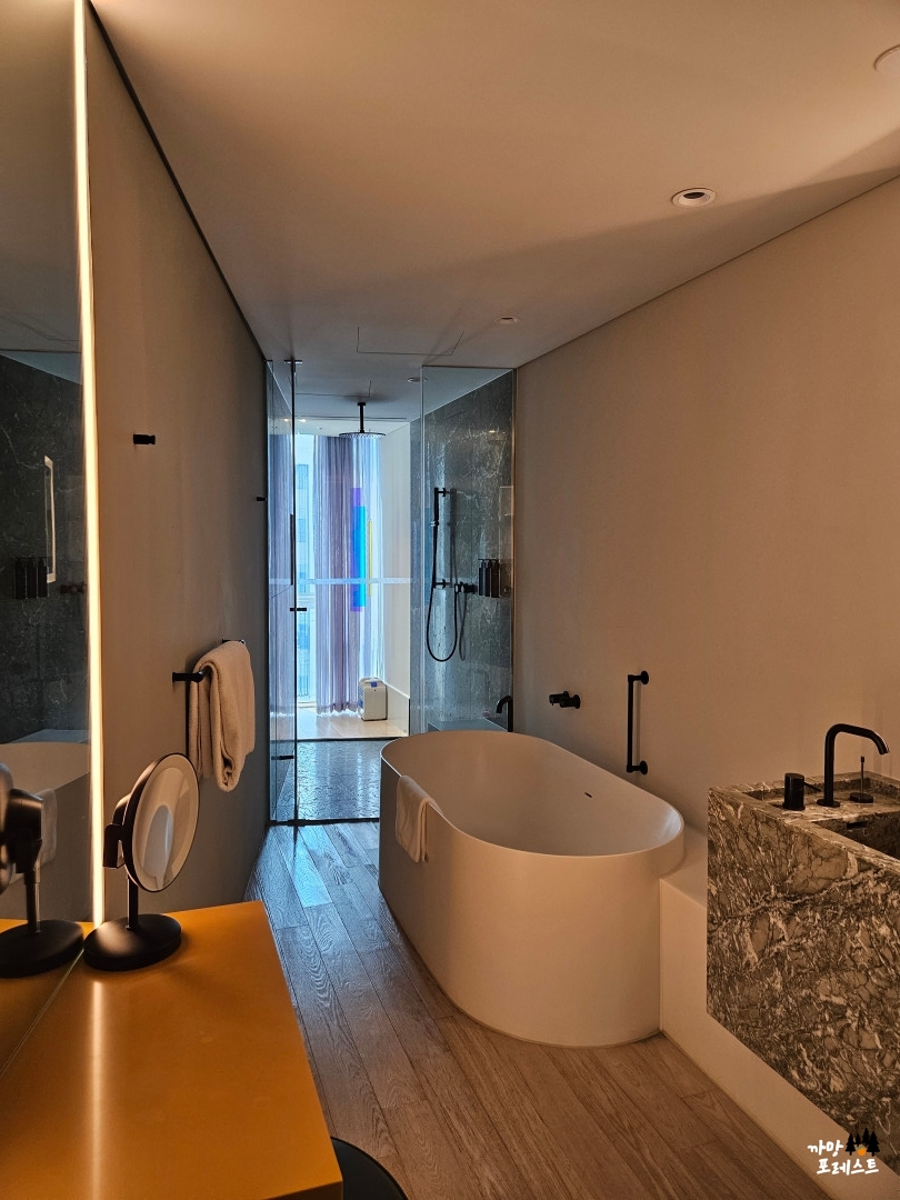 안다즈 서울 강남 욕조
