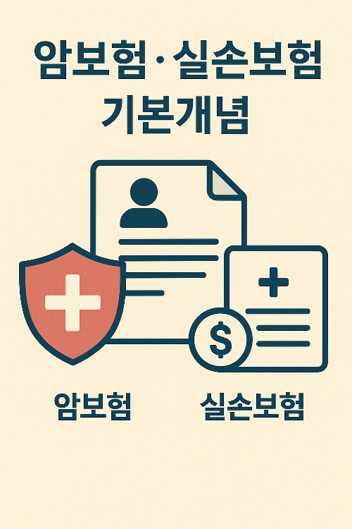 암보험.실손보험 기본개념 차이점