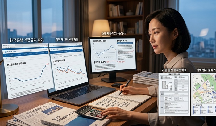 경매 투자와 경제 공부 관련 사진