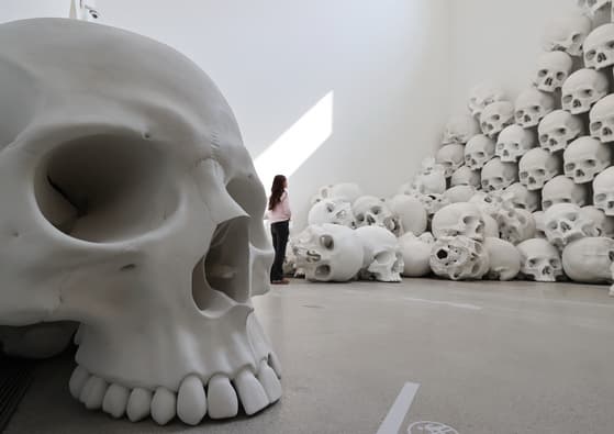 론 뮤익 Ron Mueck, 매스, mass