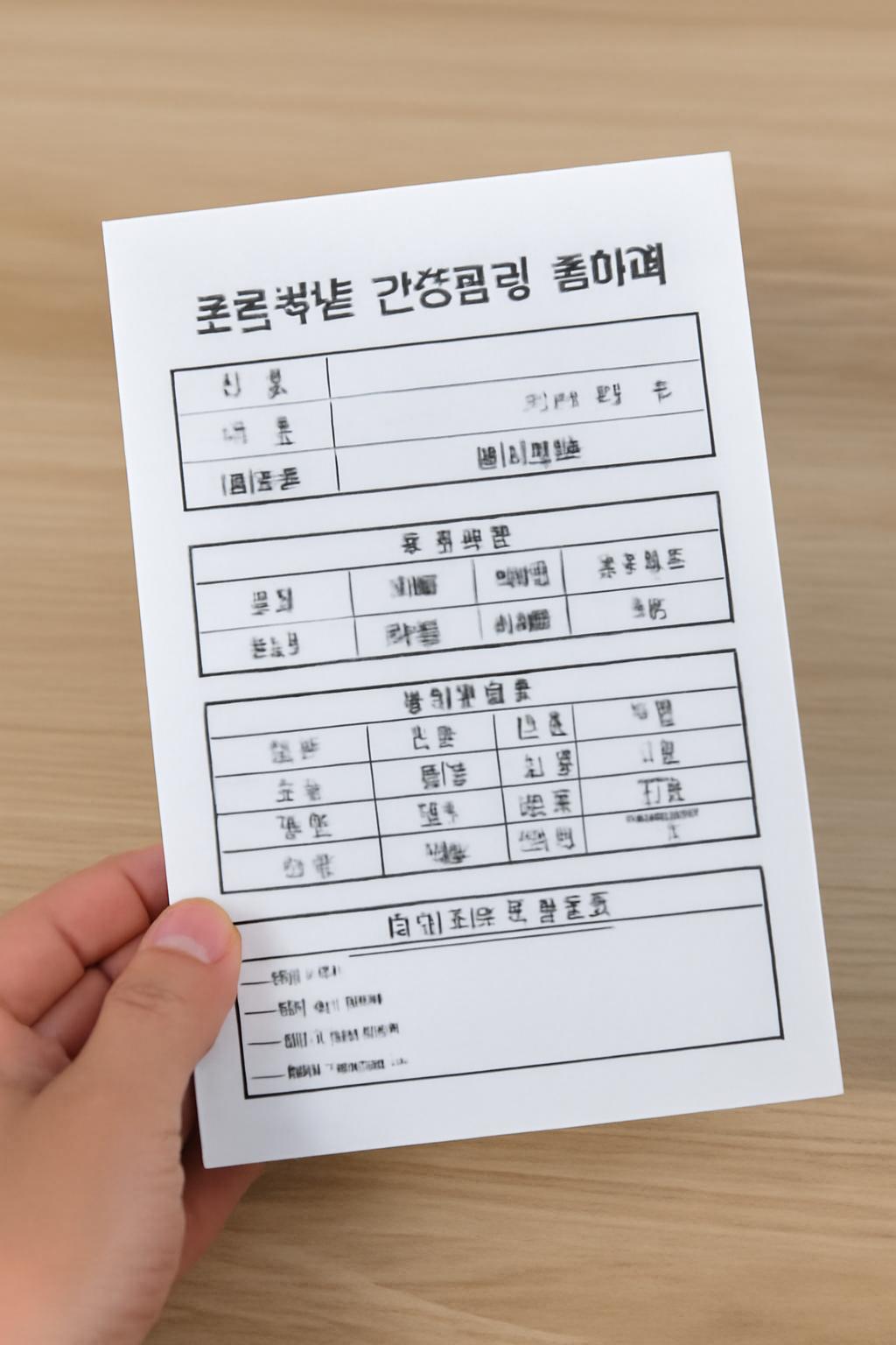 초등학생 건강검진 결과