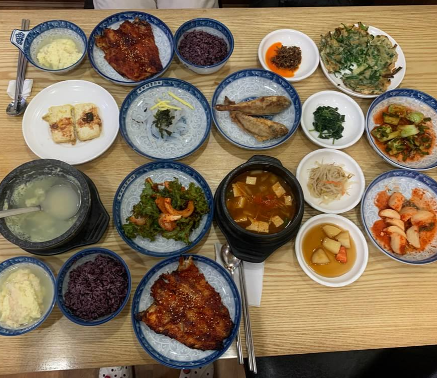 우리네 코다리 정식 전체