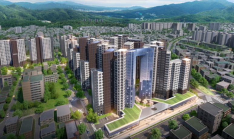 래미안 원페를라 투시도1