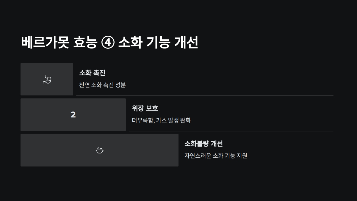 베르가못 효능