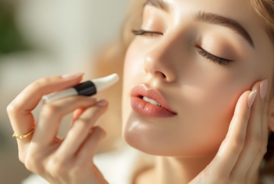 입술과 눈가 피부는 얇아 건조함에 더 민감합니다.