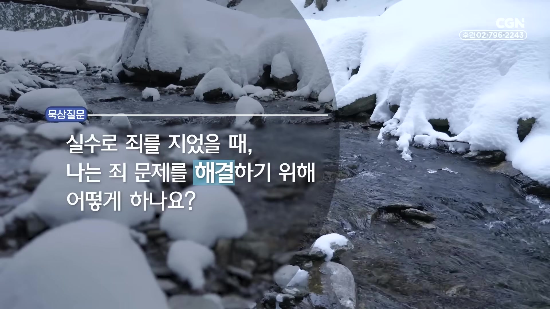 실수로 죄를 지었을 때, 나는 죄 문제를 해결하기 위해 어떻게 하나요?
