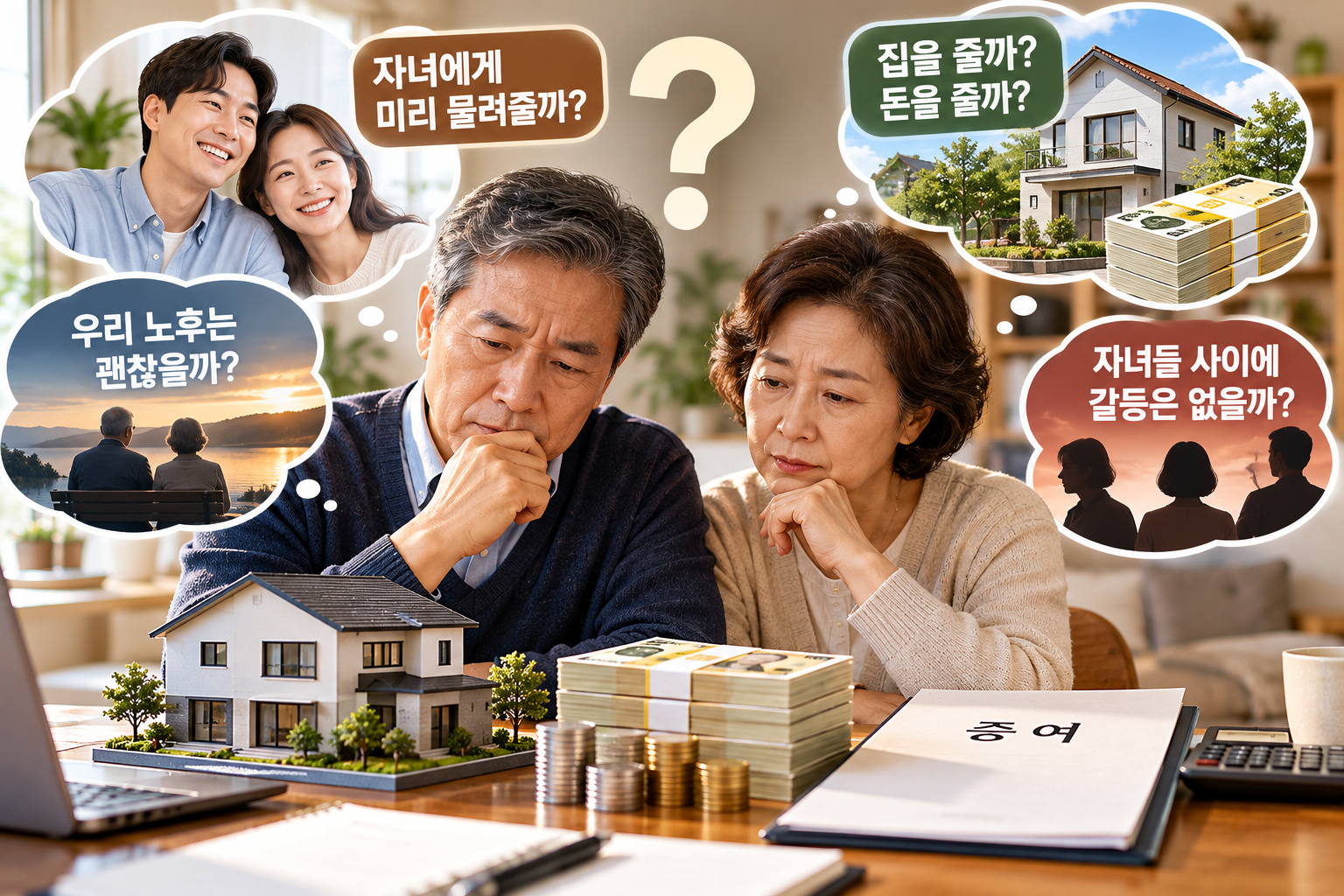자녀에게 재산 증여하기 전 꼭 확인할 5가지, 부모가 후회하는 이유와 증여세 기준