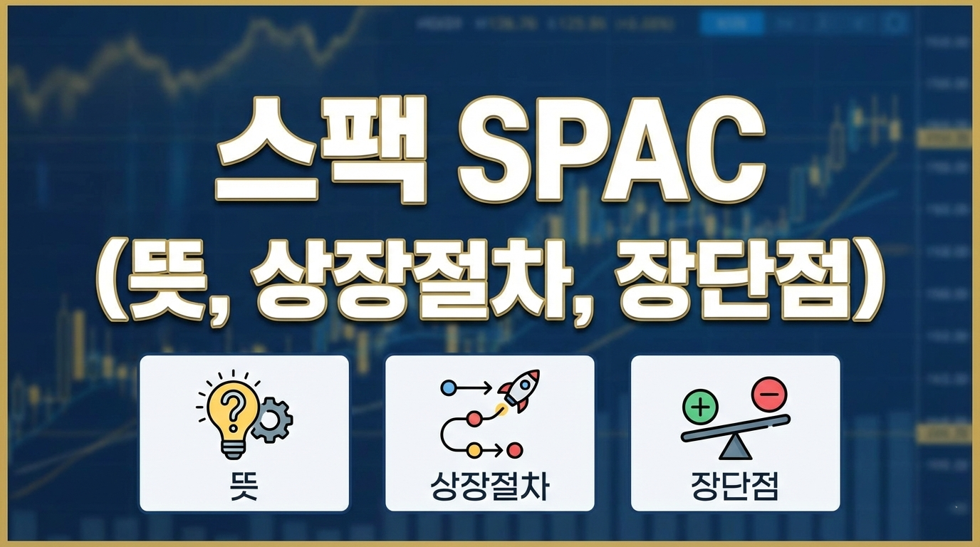 스팩 SPAC (뜻, 상장절차, 장단점) 썸네일