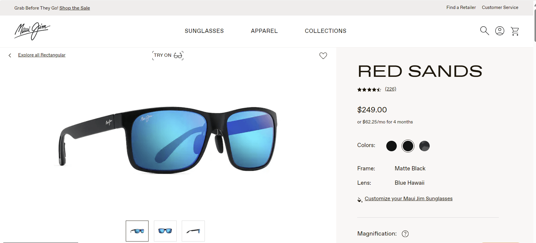 Maui Jim Red Sands