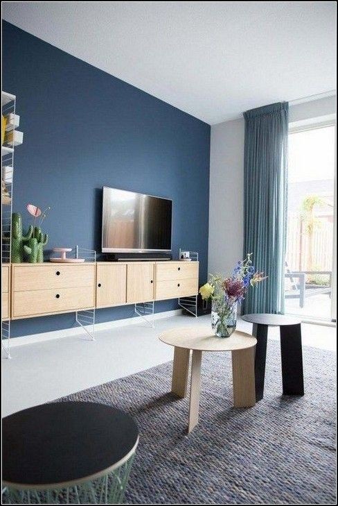 거실포인트벽지