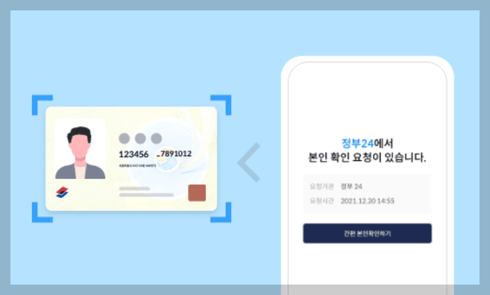 모바일 운전면허증 발급방법