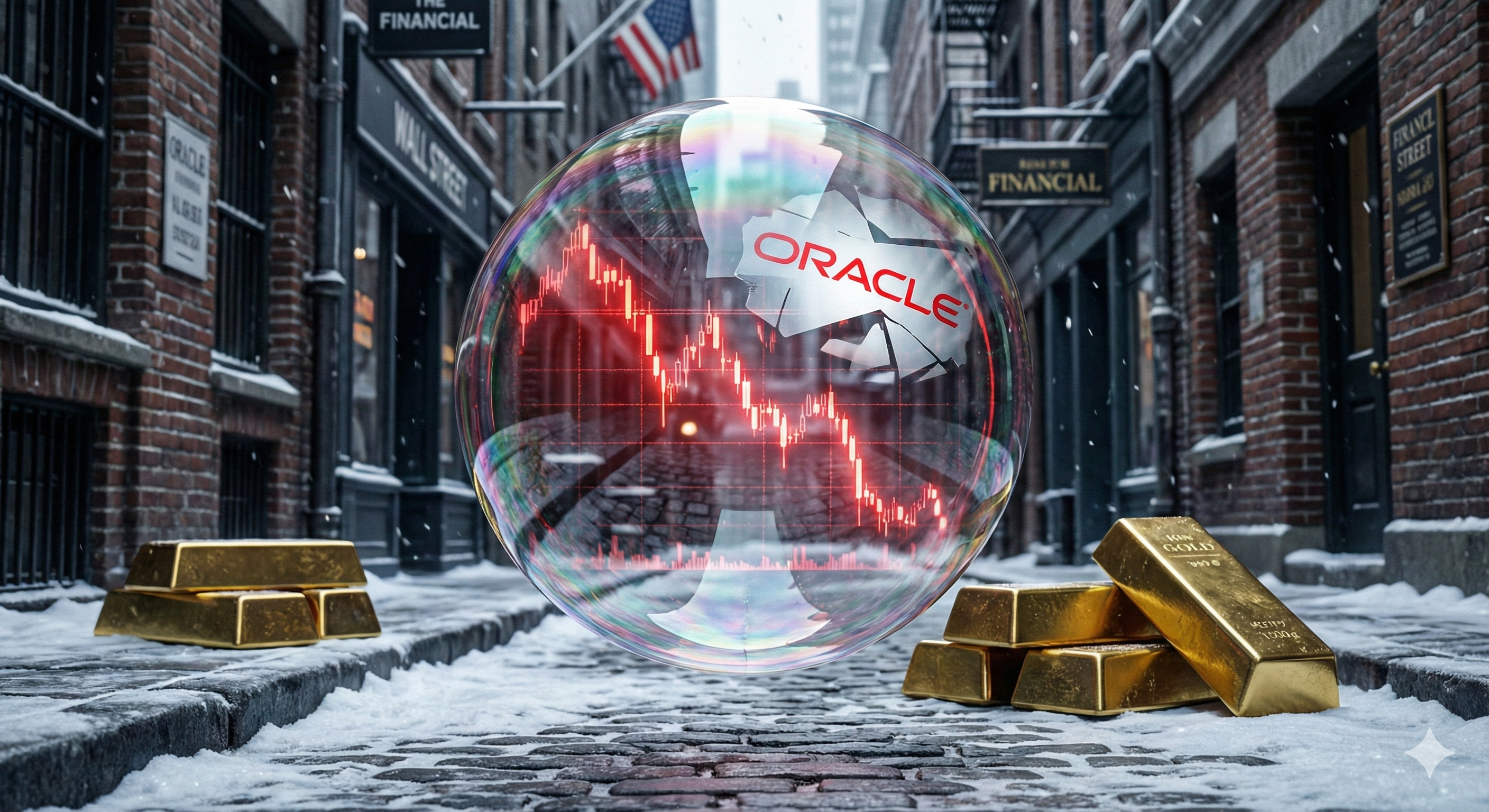 오라클 급락 사진