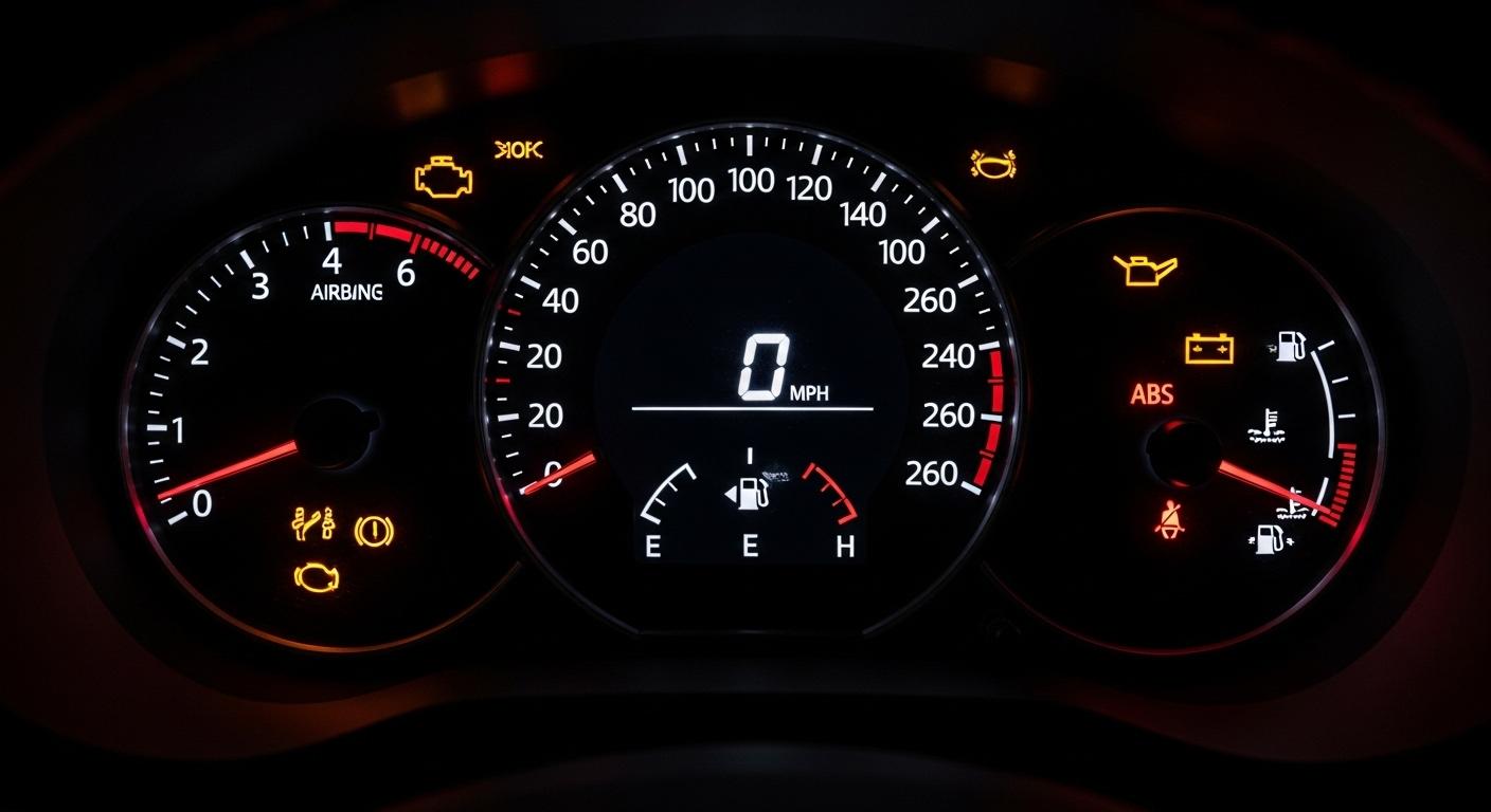 자동차 계기판 경고등 종류