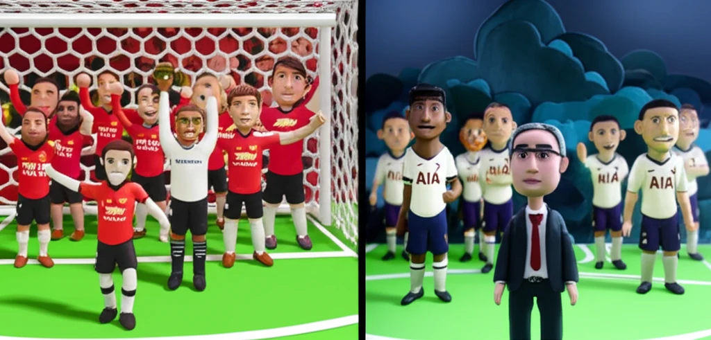 엇갈린 운명: 맨유 감독 불안, 토트