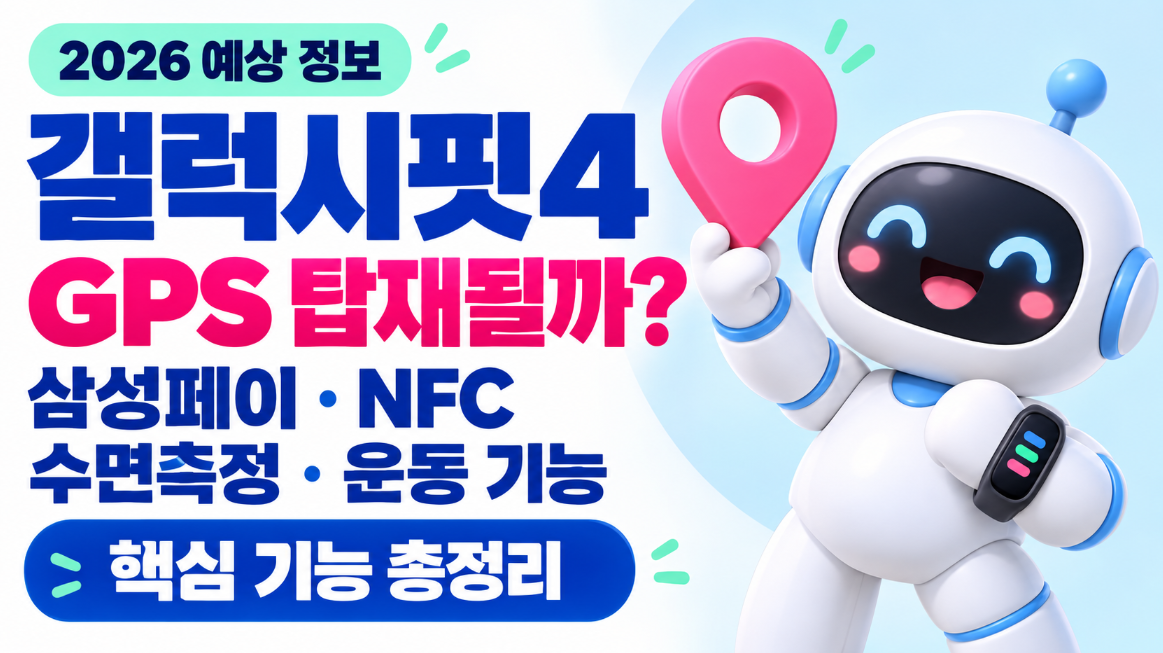 갤럭시핏4 GPS 탑재될까? 삼성페이&middot;NFC&middot;수면측정&middot;운동 기능 총정리