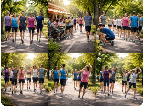 러닝크루 예절 (공공장소, 그룹페이스, 민폐방지)