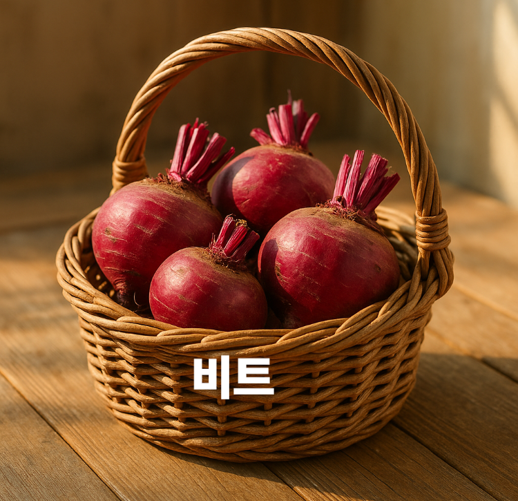 혈압조절 혈류개선 간기능 다이어트 빈혈예방 비트 효능 영양성분