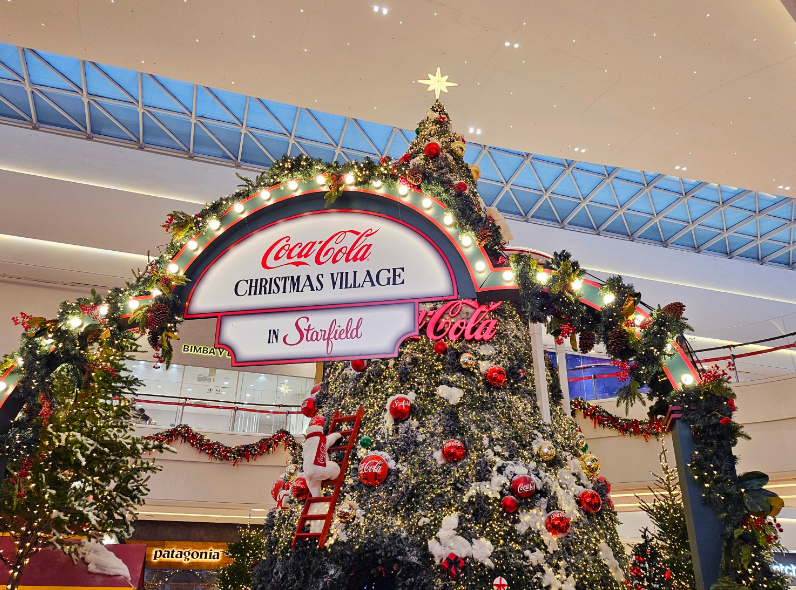 코카콜라 크리스마스 빌리지