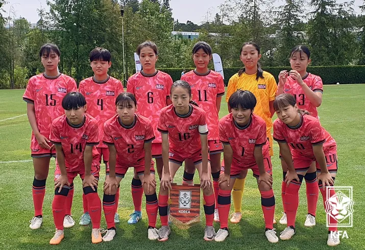 여자 축구 중학 선발팀