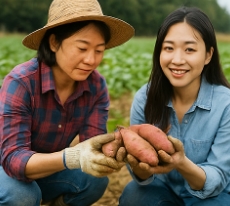 고구마 수확시기
